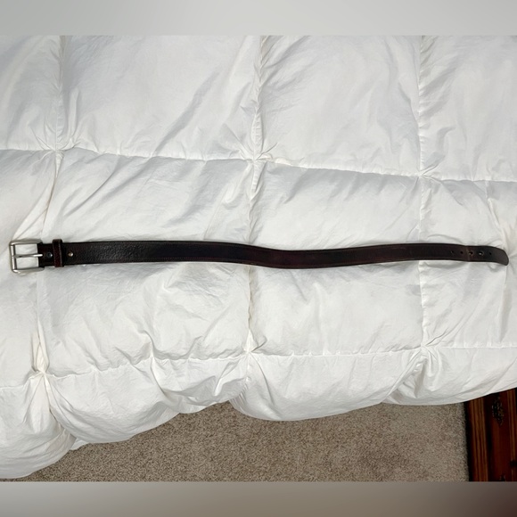 Ariat Men’s Brown Leather Belt Size 34 with Grip Strip - Picture 3 of 6